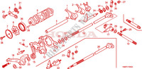 GEARSHIFT DRUM for Honda TRX 250 FOURTRAX RECON Standard 2009