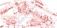 REAR FINAL GEAR for Honda TRX 250 FOURTRAX RECON Electric Shift 2008