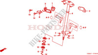 STEERING SHAFT for Honda TRX 250 FOURTRAX RECON Standard 2008