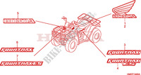 STICKERS for Honda TRX 250 FOURTRAX RECON Electric Shift 2009