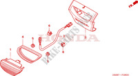 TAILLIGHT for Honda TRX 250 FOURTRAX RECON Standard 2007