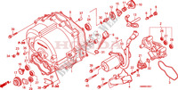 FRONT CRANKCASE COVER(TRX 250TE) for Honda TRX 250 FOURTRAX RECON Electric Shift 2010