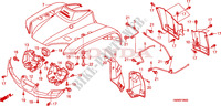 FRONT FENDER for Honda TRX 250 FOURTRAX RECON Standard 2011