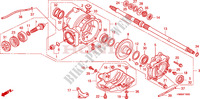 REAR FINAL GEAR for Honda TRX 250 FOURTRAX RECON Standard 2010