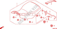 SEAT for Honda TRX 250 FOURTRAX RECON Standard 2010