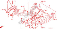 REAR FENDER (TRX400EX8/X9) for Honda FOURTRAX SPORT 400 EX 2008