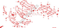 CARRIER for Honda FOURTRAX 500 FOREMAN RUBICON Hydrostatic 2011