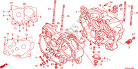 CRANKCASE for Honda FOURTRAX 500 FOREMAN RUBICON Hydrostatic 2009