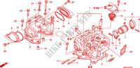 CYLINDER HEAD for Honda FOURTRAX 500 FOREMAN RUBICON Hydrostatic 2010
