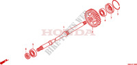 FINAL SHAFT for Honda FOURTRAX 500 FOREMAN RUBICON Hydrostatic 2010