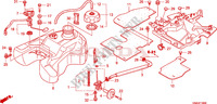 FUEL TANK for Honda FOURTRAX 500 FOREMAN RUBICON Hydrostatic 2011