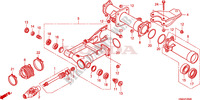 SWINGARM for Honda FOURTRAX 500 FOREMAN RUBICON Hydrostatic 2011