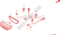 TAILLIGHT for Honda FOURTRAX 500 FOREMAN RUBICON Hydrostatic 2011
