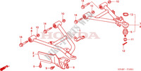 FRONT SUSPENSION ARM (TRX350FM/FE) for Honda FOURTRAX 350 RANCHER 4X4 Electric Shift 2006