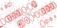 CLUTCH(2 3) for Honda FOURTRAX 680 RINCON 2011