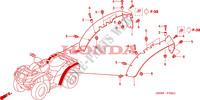 FENDER PROTECTION for Honda FOURTRAX 680 RINCON 2010