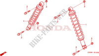 FRONT SHOCK ABSORBER for Honda FOURTRAX 680 RINCON 2011