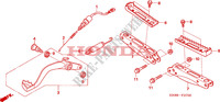 PEDAL for Honda FOURTRAX 680 RINCON 2011