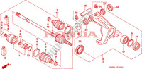 REAR KNUCKLE for Honda FOURTRAX 680 RINCON 2009
