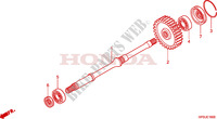 FINAL SHAFT for Honda FOURTRAX 500 FOREMAN 4X4 RED 2007
