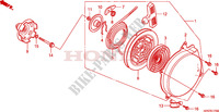 RECOIL STARTER for Honda FOURTRAX 500 FOREMAN 4X4 RED 2012