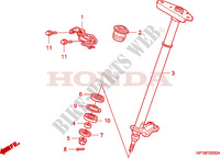 STEERING SHAFT for Honda TRX 450 R SPORTRAX Electric Start 2007