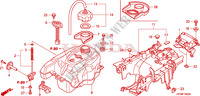 FUEL TANK for Honda FOURTRAX 420 RANCHER 4X4 Manual Shift 2007