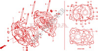 CRANKCASE for Honda FOURTRAX 420 RANCHER 4X4 Manual Shift 2009