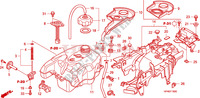 FUEL TANK for Honda FOURTRAX 420 RANCHER 2X4 Electric Shift 2009