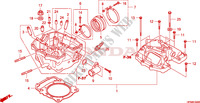 CYLINDER HEAD for Honda TRX 700 XX 2011