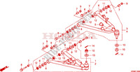 FRONT SUSPENSION ARM for Honda TRX 700 XX 2011
