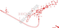 REVERSE LEVER   CABLE for Honda TRX 700 XX 2011