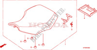 SEAT for Honda FOURTRAX 420 RANCHER AT PS RED 2011