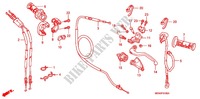 HANDLE LEVER/SWITCH/CABLE (1) for Honda CRF 450 R 2009