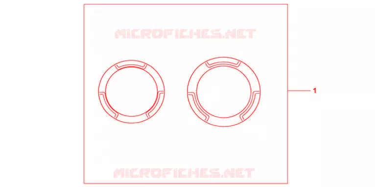CRANKCASE RING GUARD SET Honda MOTO 600 HORNET 2012  CB600FC