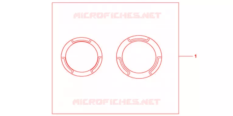 CRANKCASE RING GUARD SET Honda MOTO 600 HORNET 2012  CB600FC