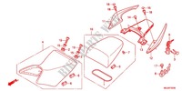 SINGLE SEAT (2) for Honda CBF 1000 2012