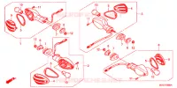 INDICATOR (2) for Honda CBR 600 F WHITE 2012