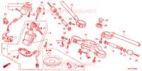 HANDLE PIPE/TOP BRIDGE (2) for Honda CBR 600 F 2012