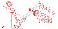 CRANKSHAFT for Honda CBR 600 RR RED 2012