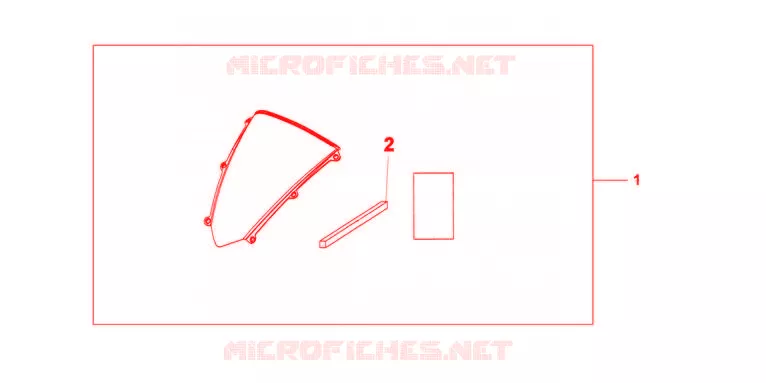 HANDLEBAR - COWL Honda MOTO 600 CBR 2012  CBR600RRC