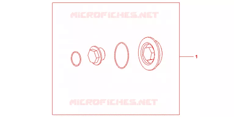 ENGINE COVER INSPECTION PLUG R/L Honda MOTO 250 CRF 2012  CRF250RC