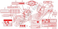 CAUTION LABEL (1) for Honda INTEGRA 700 2012