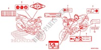 CAUTION LABEL (1) for Honda NC 700 2012