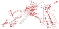 REAR BRAKE MASTER CYLINDER (NC700S) for Honda NC 700 2012