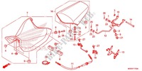 SINGLE SEAT (2) for Honda NC 700 2012