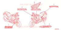 STICKERS for Honda NC 700 X 2012