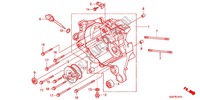 RIGHT CRANKCASE for Honda VISION 50 2012