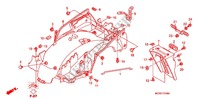 REAR FENDER for Honda PAN EUROPEAN 1300 ABS 2012