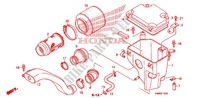 FRONT COVER   AIR CLEANER for Honda TRX 250 FOURTRAX RECON Standard 2012